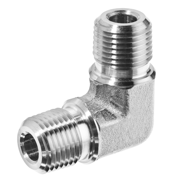 Usa Industrials Pipe Fitting - 316SS - Instrumentation - Male Elbow - 1/2" MNPT ZUSA-PF-4672 - main